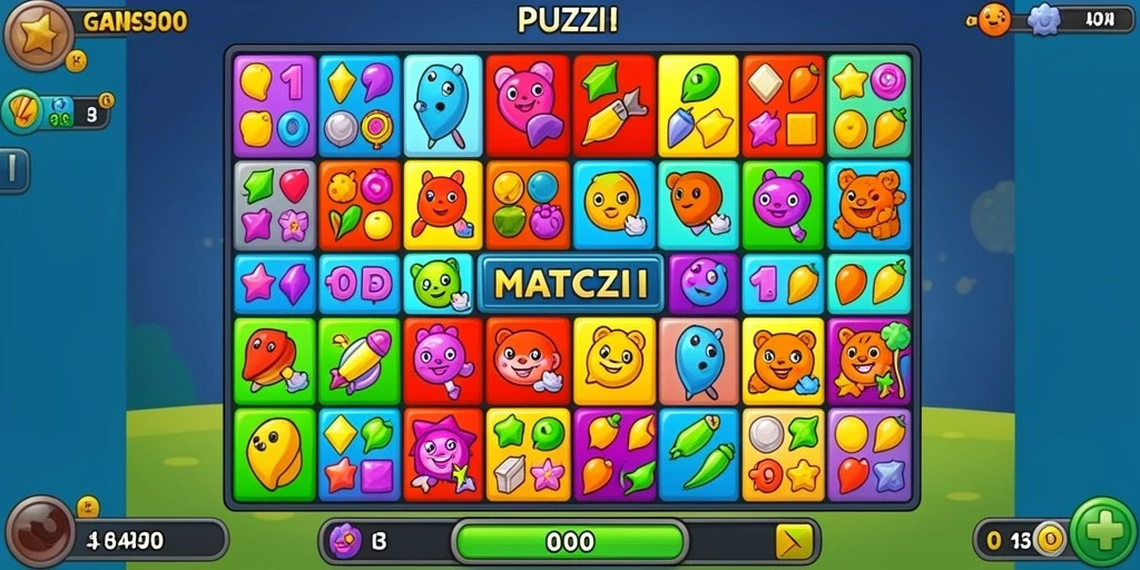 Contoh karakter yang dapat digunakan dalam game.