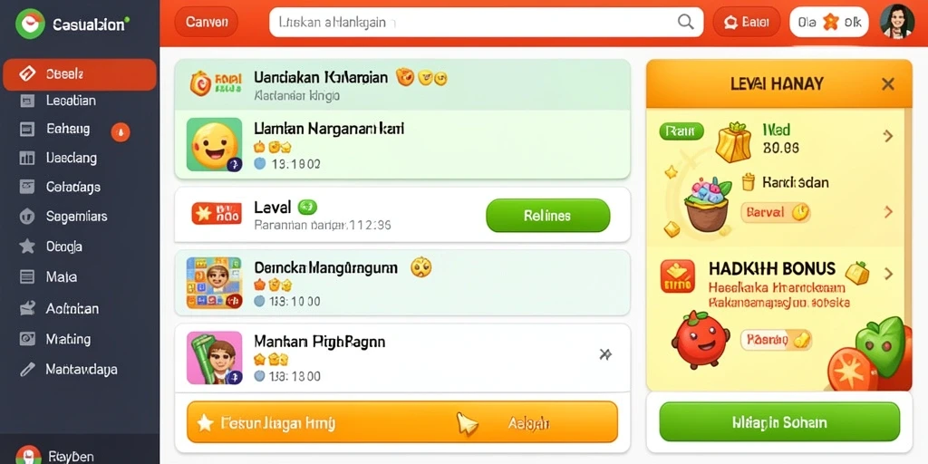 Tangkapan layar memperlihatkan berbagai item yang bisa diunlock.