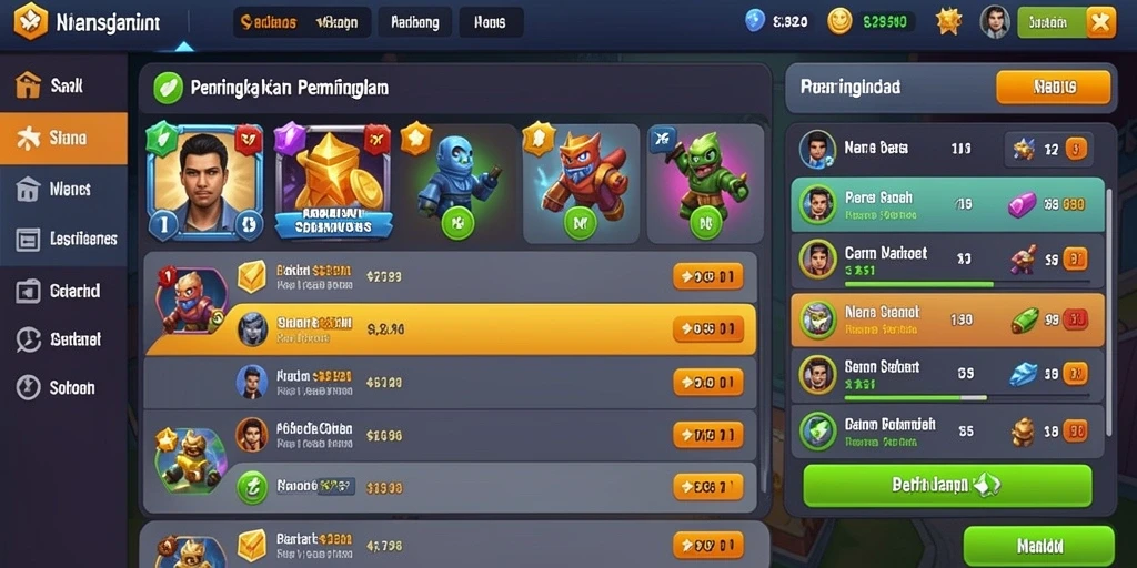 Bonus menarik setiap minggunya.