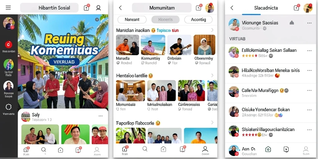 Fitur komunitas untuk berbagi tips dan pengalaman.