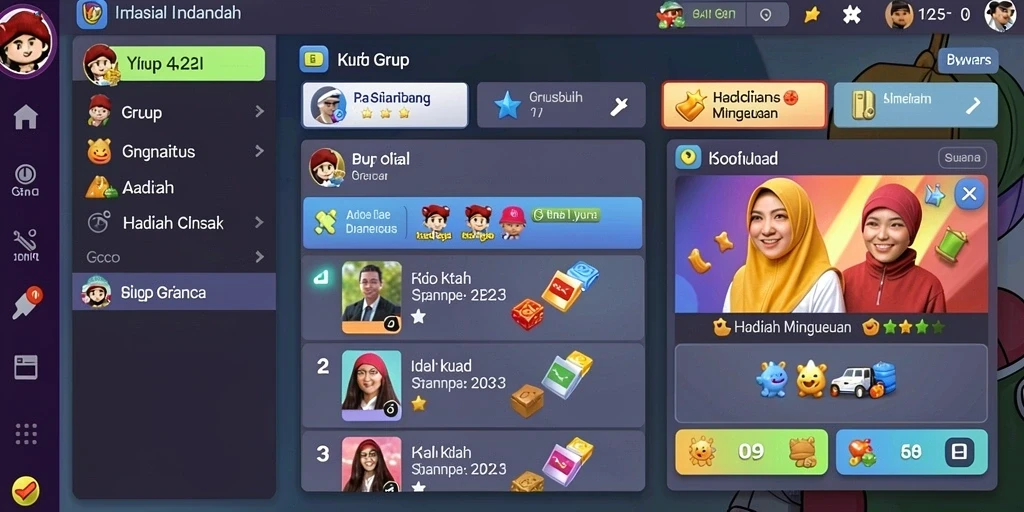 Tangkapan layar memperlihatkan grafik game yang memukau.