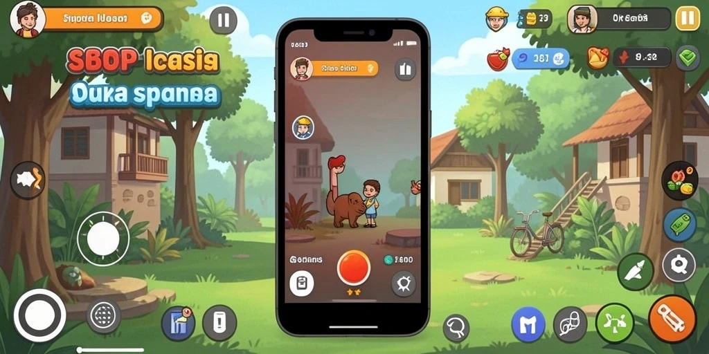 Tangkapan layar menampilkan momen multiplayer yang seru.