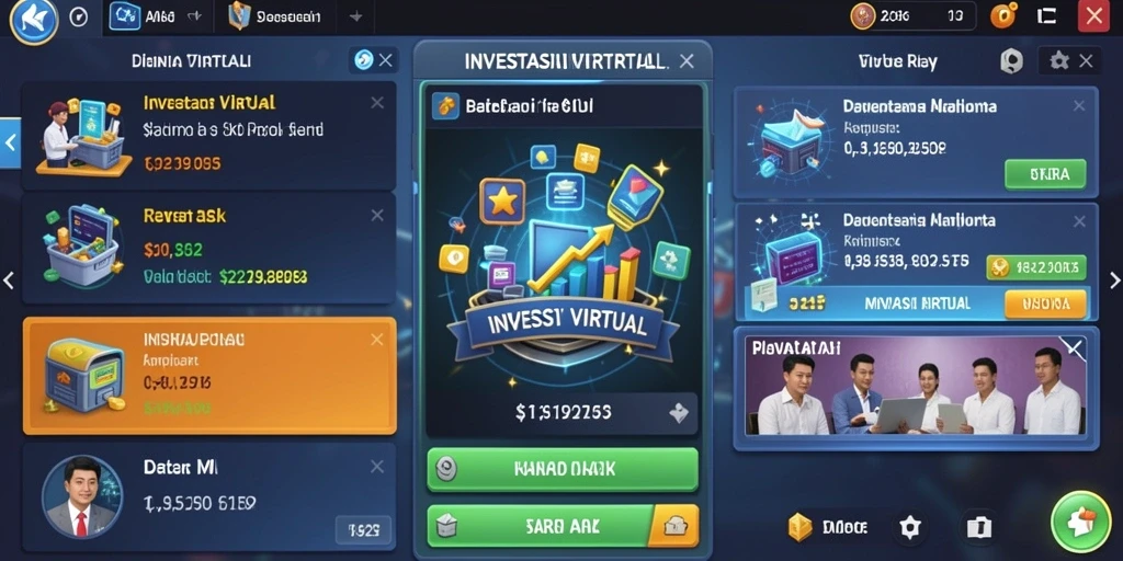 Berbagai pilihan permainan judi tersedia.